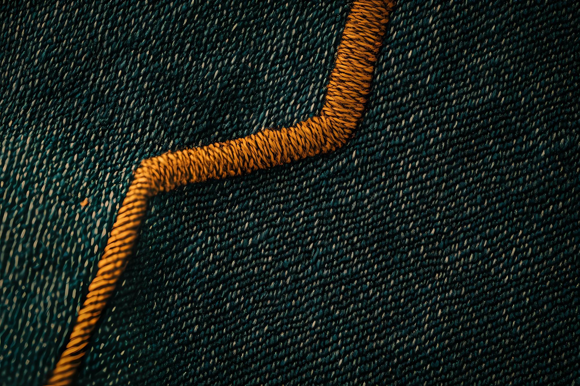 Dettaglio texture su tessuto scuro